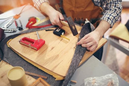 stofferen en herstofferen van alle soorten zitmeubels